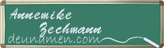 Annemike Zechmann Visitenkarte